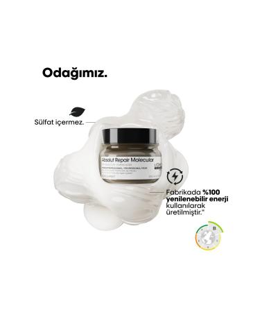 L'oreal Professionnel Absolut Repair Molecular Intensive Repair Mask for All Damaged Hair 250 ml - Buy Online on GoSupps.com