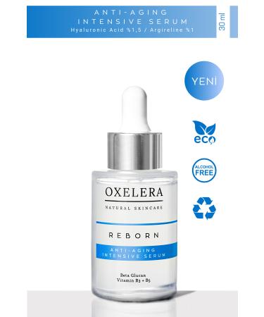 Oxelera Reborn Niacinamide & Hyaluronic Acid Anti-Aging Serum - Anti-aging Intensive Serum - 30 ml