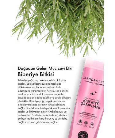 Mandamarina Rosemary Shampoo Anti-Hair Loss and Helps Fast Growth Large Size 400 ml - Buy Online on GoSupps.com