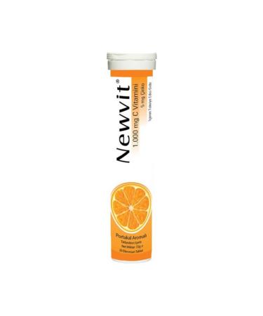 Newvit Vitamin C Effervescent 20 Tablets