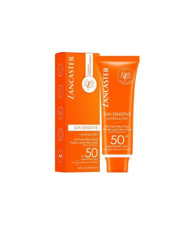 Lancaster Sun Sensitive Oil Free Milky Fluid Spf50 50ml - Face Sun Protection For Sensitive Skin Spf50 - Buy Online on GoSupps.com