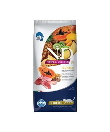 & D Tropical Selection Lamb Sterilized Adult Cat Food 10 Kg