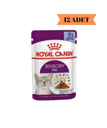 Royal Canin Sensory Feel Gravy Cat Wet Food 85 Gr*12