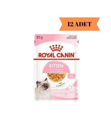Royal Canin Kitten Jelly Kitten Wet Food 85 Gr*12