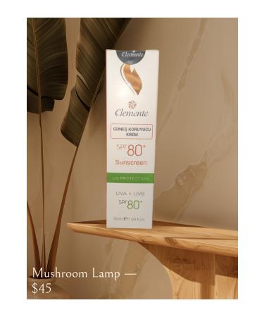 Clemente Sunscreen 80 SPF (water-based) - Buy Online on GoSupps.com