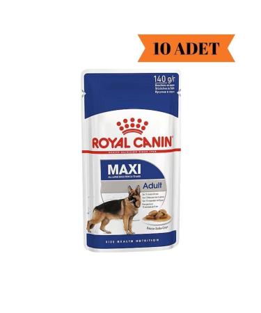 Royal Canin Maxi Adult Adult Dog Wet Food 140 gr X 10 Pieces
