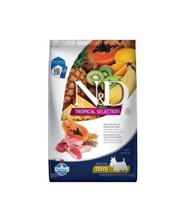 N & D Tropical Selection Lamb Small Breed Adult Dog Food 5 Kg