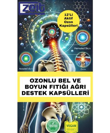 ZEIT OZONE and Active Ozone Oil Capsules for Arthritis Pain - Reliever - Fast Effect 24pcs - Buy Online on GoSupps.com