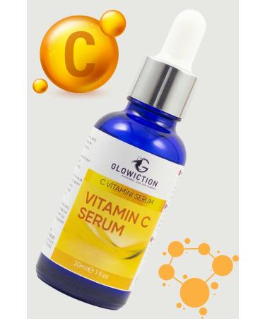 GLOWICTION Brightening Vitamin C and Moisturizing Skin Care Serum - Anti-Aging and Anti-Acne - Buy Online on GoSupps.com