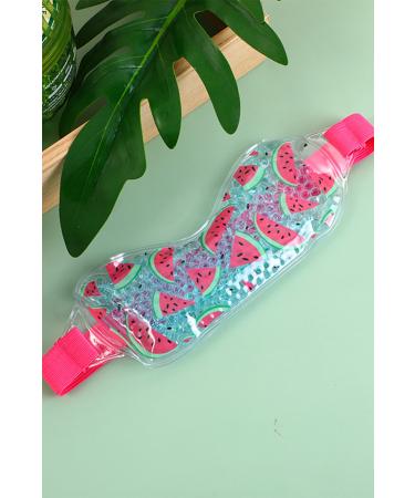 YOYOSO Watermelon Patterned Hot and Cold Compress Soothing Bead Gel Eye Patch