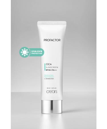 Cre'ars Cica Sunscreen for Sensitive Skin Types Cre'ars Profactor Cica Sunscreen SPF50+/PA++++