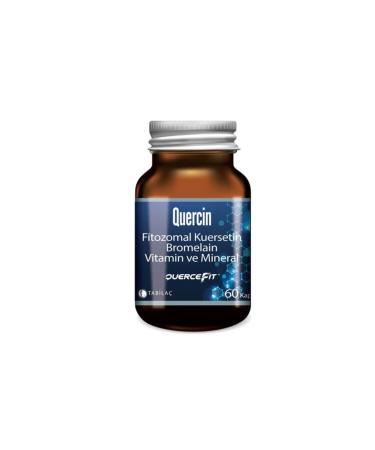 Tab la Quercin Phytosomal Quercetin Bromelain 60 Capsules 8680133001178