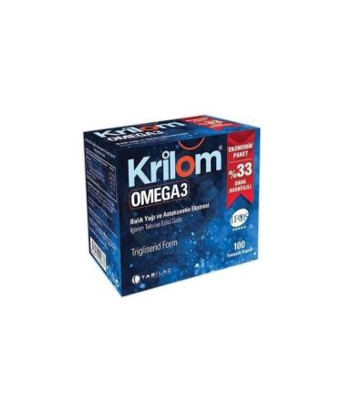 Krilom Omega 3 100 Softgels