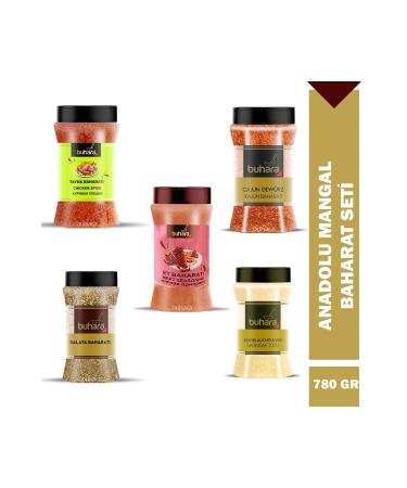 Buhara ANATOLIAN BARBECUE SPICES SET OF 5 780 GR