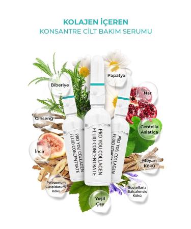 PRO YOU PROFESSIONAL Collagen Concentrate All Skin Types Moisturizing Firming Ampoule 2mlx7 Pieces - Buy Online on GoSupps.com