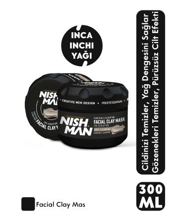 NISHMAN Clay Face Mask 450 gr