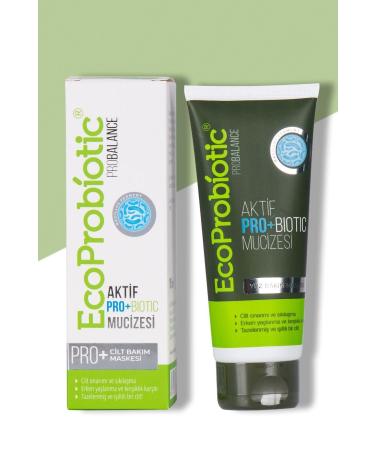 EcoProbiotic Miracle Pro Volcanic Clay Mask Pore Tightening Effect 100 ml - Buy Online on GoSupps.com