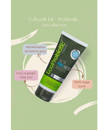 EcoProbiotic Miracle Pro Volcanic Clay Mask Pore Tightening Effect 100 ml - Buy Online on GoSupps.com