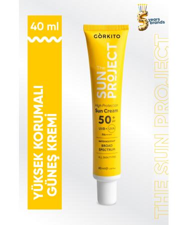 G rkito The Sun Project High Protection Hybrid Sun Cream 50 Spf Pa 40 ml