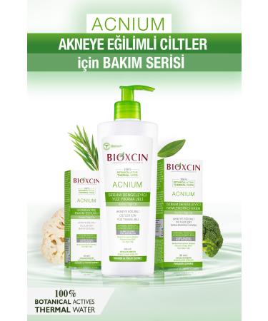Bioxcin Acnium Sebum Balancing Face Wash Gel 500 ml - Buy Online on GoSupps.com