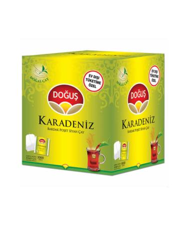 Do u Black Sea Bergamot Flavored Edt 2 Gr 1000 Glass Tea Bag