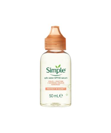 Simple Protect & Glow Radiant Spf 30 Serum 50 ml