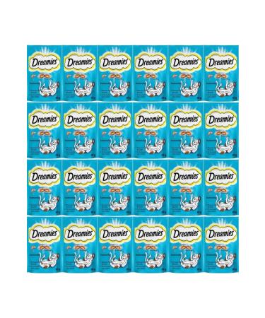 Dreamies Salmon Cat Reward Food 60 Gr 24 Pieces
