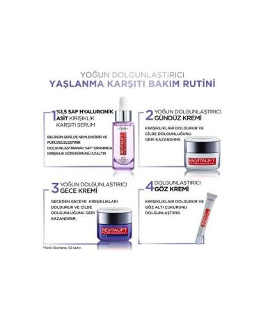 L'Oreal Paris Revitalift Filler Hyaluronic Acid Anti-Aging Day Cream 50ml - Buy Online on GoSupps.com