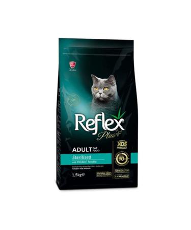 Reflex Plus Chicken Sterilized Cat Food 1.5 Kg