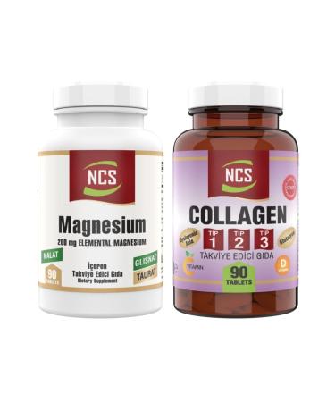 Ncs 90 Tablet Collagen Type 1-2-3 Glutathione Magnesium 90 Tablet