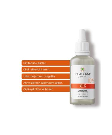 Duaderm Skin Resistance Strengthening Brightening and Tone Equalizing Vitamin C Serum 30ml - Buy Online on GoSupps.com
