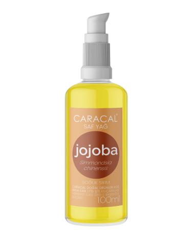 caracal 100ml Pure Cold Pressed Jojoba Oil Simmondsia Chinensis Natural And Additive-Free