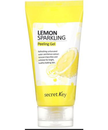 Secret Key Lemon Sparkling Peeling Gel (120 ml) - Buy Online on GoSupps.com
