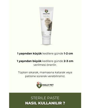 MALLY PET PROFESSIONEL PET CARE Immune Supporting and Hairball Preventing Sterile Malt Paste for Neutered Cats - Buy Online on GoSupps.com