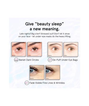 grace & stella Retinol Eye Mask for Under Eye Dark Circles 3 Pieces - Buy Online on GoSupps.com