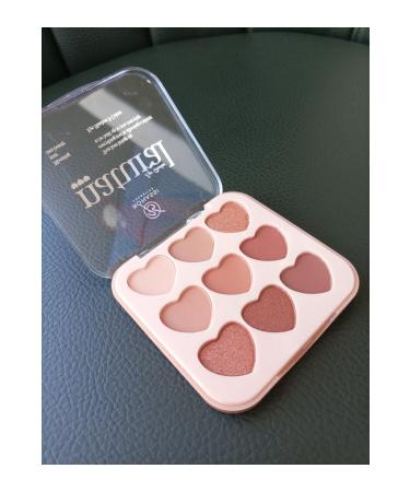 THEHAPPYCH C Glittery and Pastel Eyeshadow 9 'Dust-Free Formula - Buy Online on GoSupps.com
