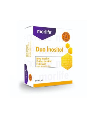 MORLIFE Duo Inositol 60 Capsules