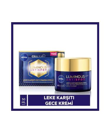 NIVEA Restorative and Strengthening Night Cream that Helps Reduce Spots 50 ml DkHair1641