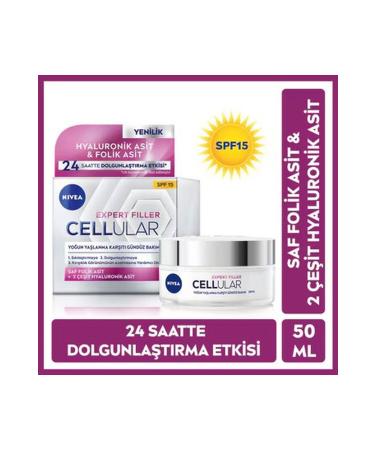 NIVEA Skin Firming and Restorative Day Cream SPF15 50ml For Skin Showing Signs of Aging DkHair1642