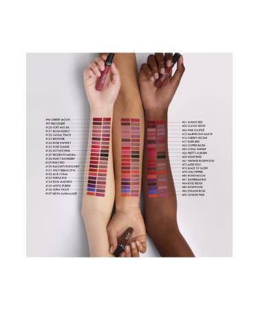 Sephora Cream Lip Stain Smudge-proof Velvet Finish Lipstick Matte Liquid Lipstick High coverage 10 hours long lasting (5 ml) - Buy Online on GoSupps.com