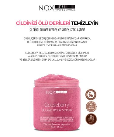 NQX PULL Body Peeling Body Scrub Nourishing Purifying Moisturizing Ingrown Remover - Buy Online on GoSupps.com