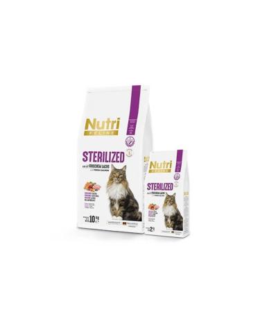 Nutri Feline Sterilized Salmon Meat 10kg Cat Food
