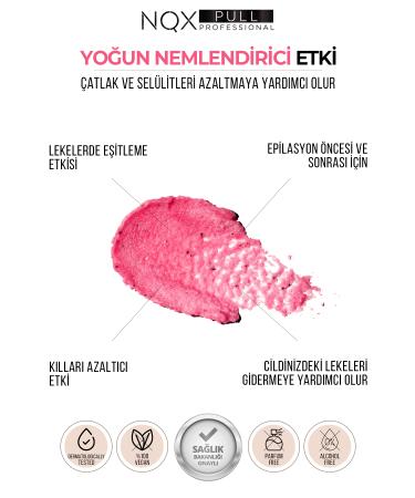 NQX PULL Body Peeling Body Scrub Nourishing Purifying Moisturizing Ingrown Remover - Buy Online on GoSupps.com