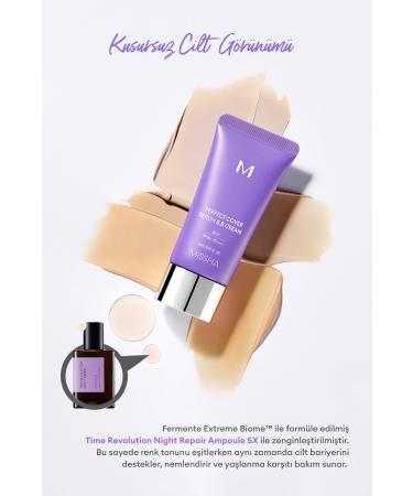 Missha Anti-Aging Care and Bright Appearance M Perfect Cover Serum BB Cream SPF50+/PA++++ No:25 - Buy Online on GoSupps.com