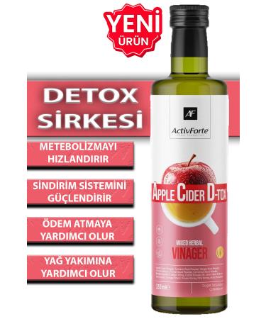 Activforte Natural Detox Vinegar Detox Vinegar Detox Apple Cider Vinegar 330 ml