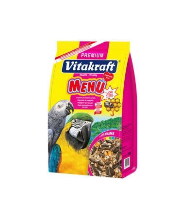 Vitakraft Menu Parrot Food 1000 Gr 562135