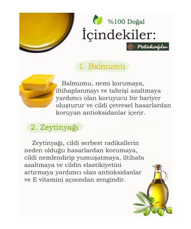 Peteko lu (100ML) 0 Natural Handmade Beeswax Olive Oil Daily Care Repair Moisturizing Cream - Buy Online on GoSupps.com