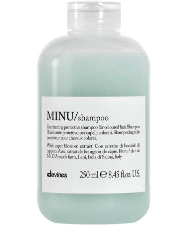 Davines Provitamin B5 Softening Shampoo with Caper Extract: MINU 8.45 fl.oz BEAUTYSECRETSQ27