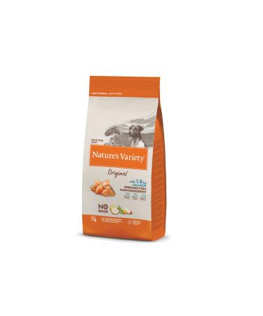 NATURES VARIETY Nv Dog No Grain Mini Adult Salmon 7 Kg 141036