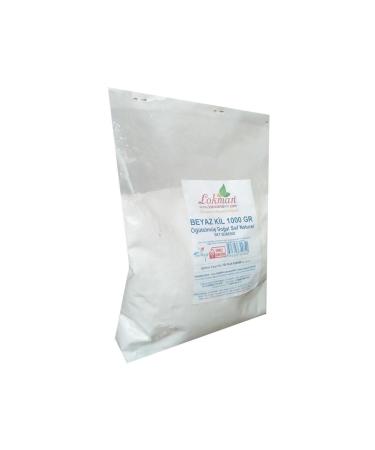 LokmanAVM Ground Pure Natural White Clay Mask Mask Clay Kilo 1kg